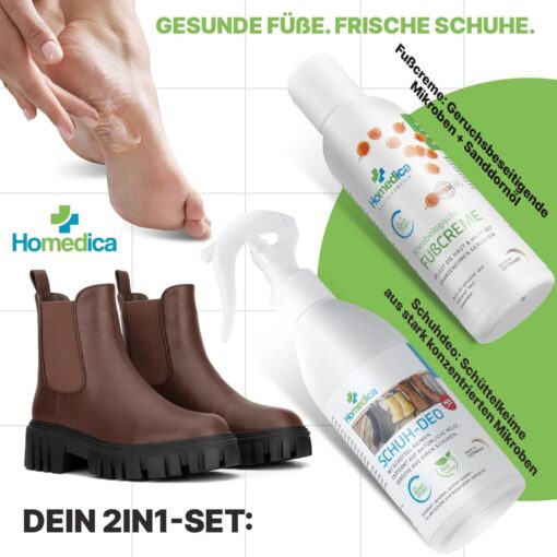 Schuhdeo + Fußcreme Bundle – Bild 4