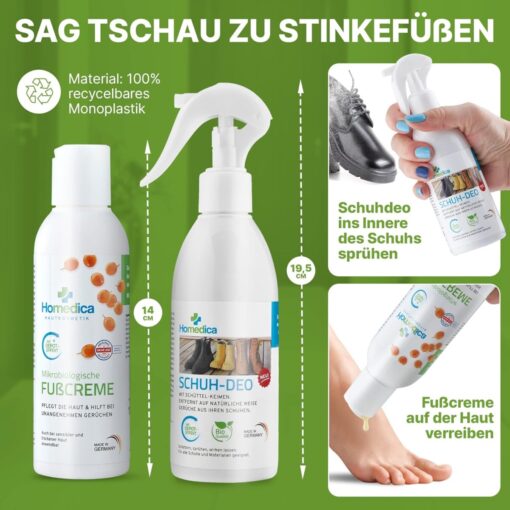 Schuhdeo + Fußcreme Bundle – Bild 2