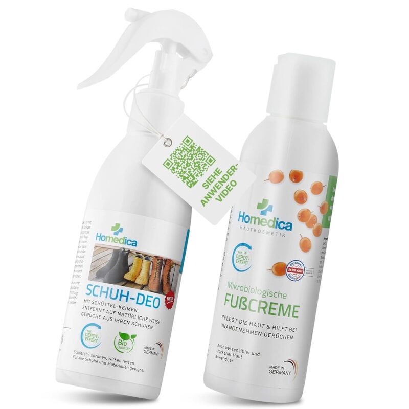 Schuhdeo + Fußcreme Bundle